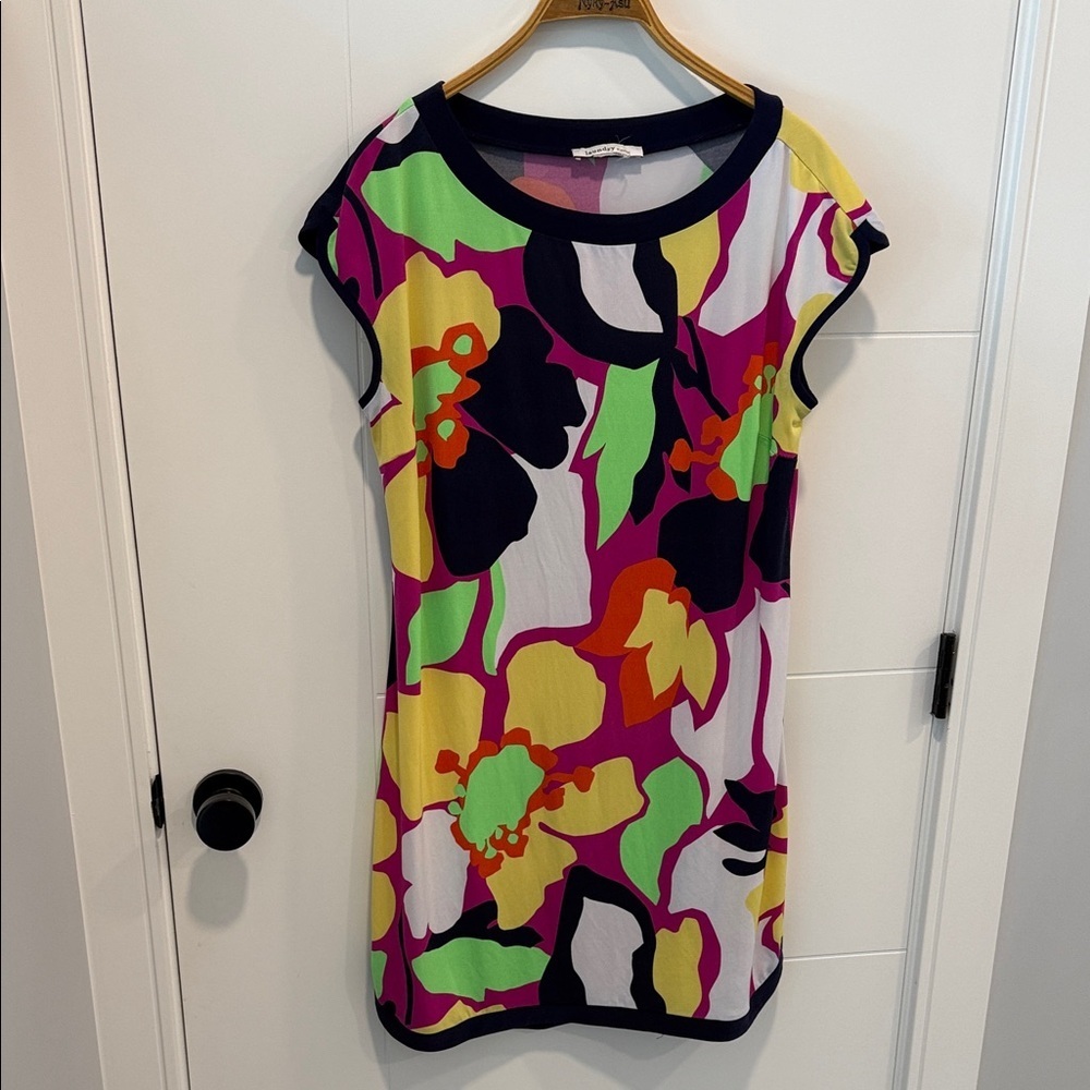 Laundry by Design Multicolor Abstract Dress size large